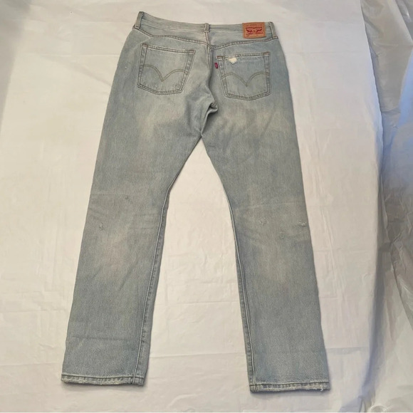 👖 Levi’s Distressed Blue Jeans -  Size 31W 👖 - Picture 6 of 16